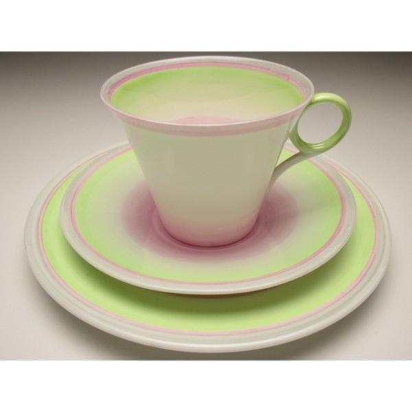 ROYAL DOULTON シェリー Swirl12076 トリオ カップ＆ソーサー