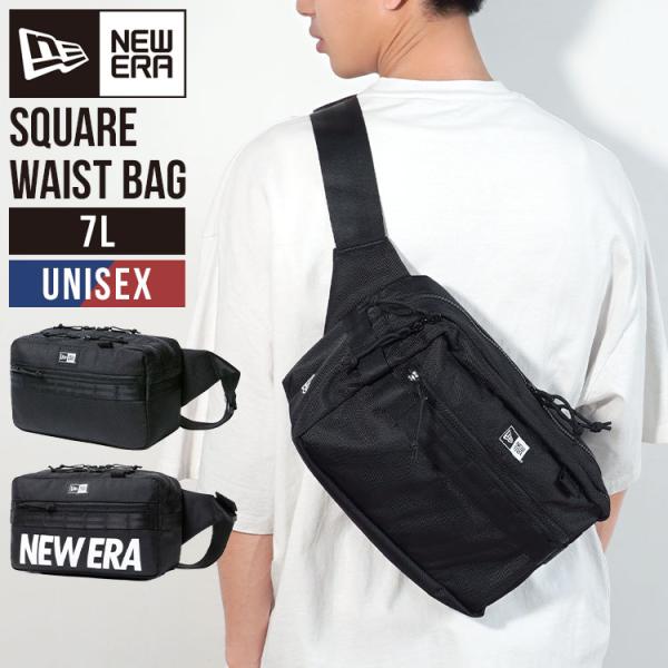 ボディバッグ ニューエラ NEWERA メンズ レディース ウエストバッグ 斜め掛け ショルダーバッグ 大容量 7L 大きめ 軽量
