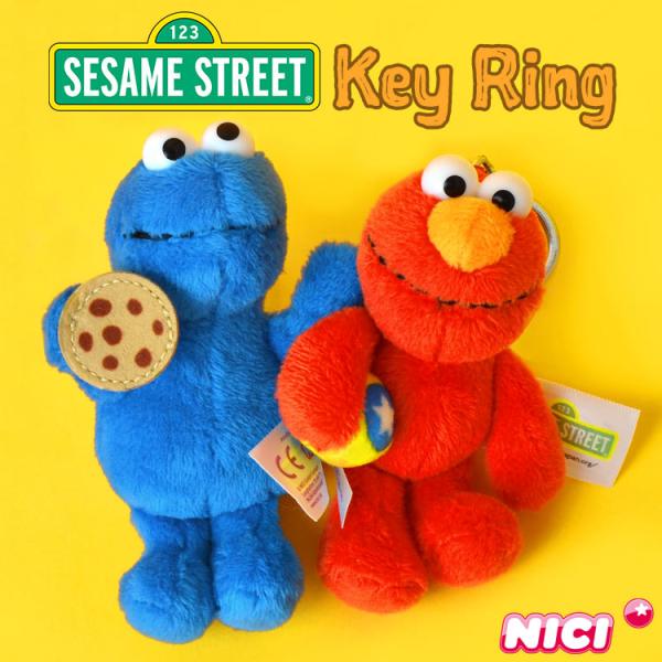 キーホルダー キャラクター かわいい Nici ニキ セサミストリート ぬいぐるみ エルモ クッキーモンスター マスコット ストラップ キーリング Tjs Nicibb08 Tis 通販 Yahoo ショッピング