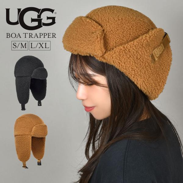 UGG アグ 耳あて 黒 シルバータグ 防寒対策 冬 通勤 通学 自転車 ボア UGG イヤーマフ ugg アグ 防寒 耳当て レディース おしゃれ