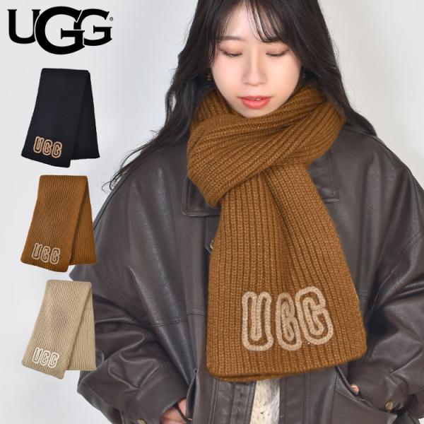 UGG リブ編みロゴマフラー　新品 WhitePepper UGG リブ編みロゴマフラー 新品 WhitePepper 楽天市場】UGG アグ