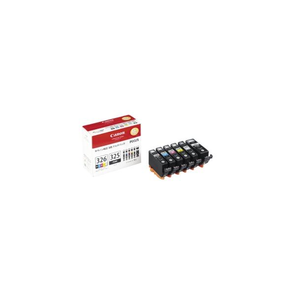 BCI-326+325/6MP 6色　マルチパック2個セット Amazon.co.jp: キヤノン Canon インクタンクBCI-326 (BK/C/M/Y