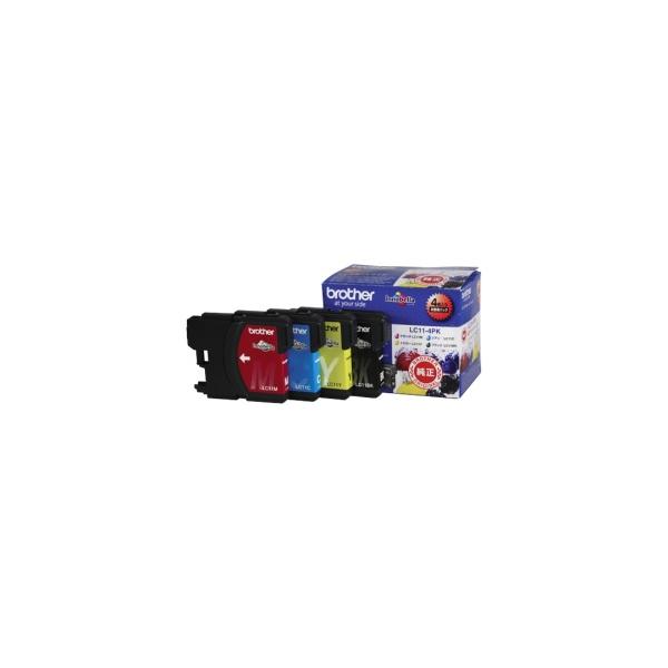 ブラザー インクカートリッジ お徳用 4色 LC11-4PK 1箱(4個:各色1個)