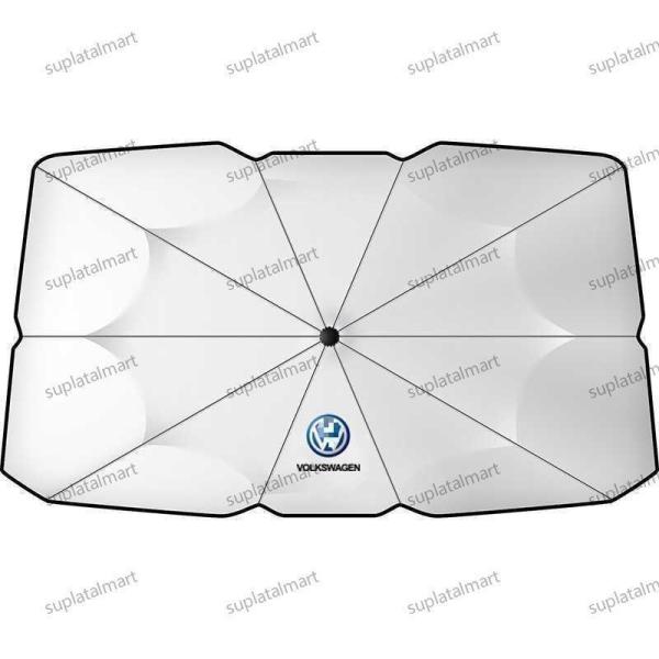 フォルクスワーゲン VW 傘型サンシェード 日よけ フロントカバー ガラスカバー 車の前部のためのサンシェード ゴルフ ポロ ティグアン ザビートルパサート