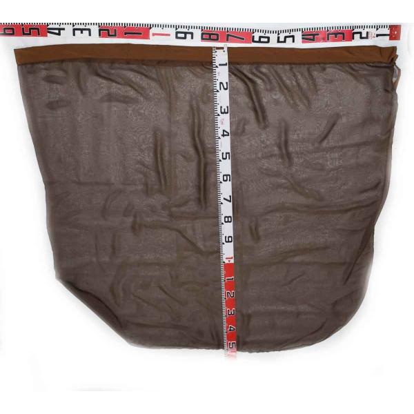 ■直径120cm玉枠用のビーティングネット・捕虫網です。　捕虫網のナイロン沙織は絹と同じように柔らかくてツルツルです。深さは150cmで、引きずらないように枠の大きさに対して浅めに作ってあります。【重量】網270g　当社の四つ折り120cm...