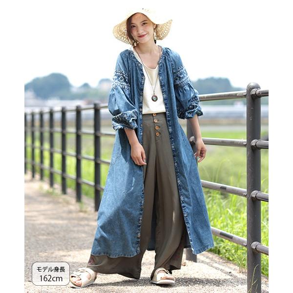ロングワンピース レディース 秋 冬 夏 春 デニム ワンピース ナバホクロス刺繍デニムワンピース Gwica004 Buyee 日本代购平台 产品购物网站大全 Buyee一站式代购 Bot Online