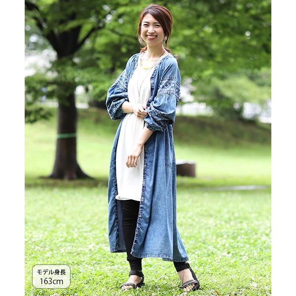 ロングワンピース レディース 秋 冬 夏 春 デニム ワンピース ナバホクロス刺繍デニムワンピース Gwica004 Buyee 日本代购平台 产品购物网站大全 Buyee一站式代购 Bot Online