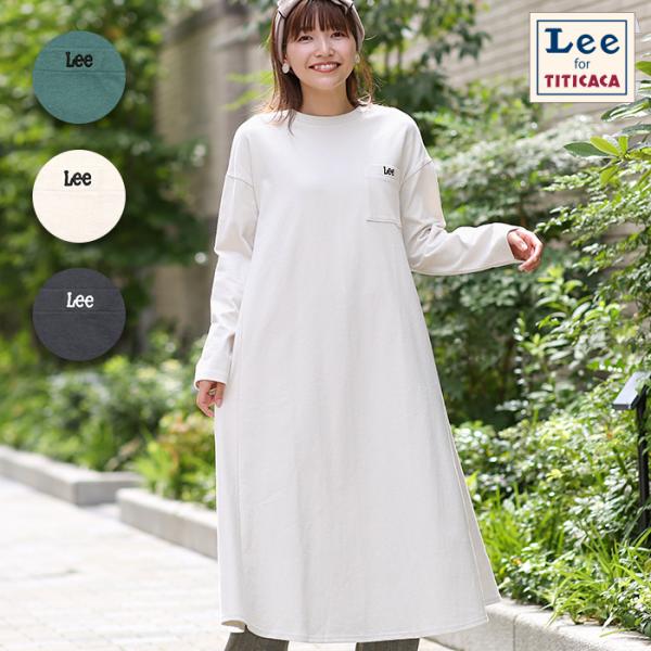 チチカカ Lee リー コラボ ロングワンピース Tシャツワンピース チチカカ Lee リー コラボ ロングワンピース Tシャツワンピース