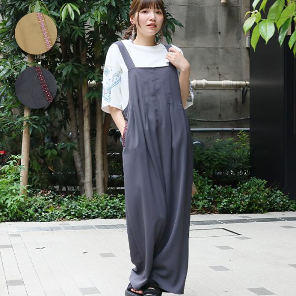 サロペットタックパンツ 楽天市場】【クーポン利用で3960円】レディース ボトムス パンツ