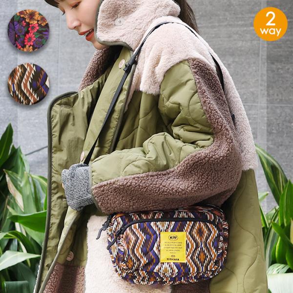 チチカカ（TITICACA） KiU コラボ パデットフロントミニショルダー