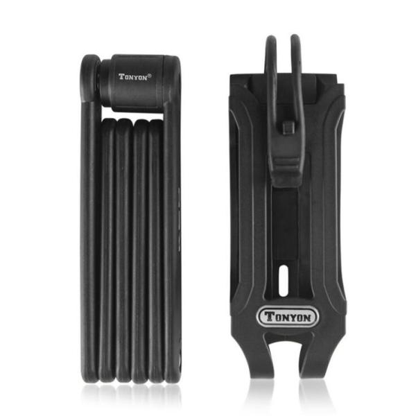 自転車 ロック 鍵 折りたたみ式 多関節ロック 頑丈 紛失 最強 防盗 おしゃれ 簡易 ブレードロック バイク コンパクト 取付ブラケット付 通勤 Xy 1080 Tiyoustore 通販 Yahoo ショッピング