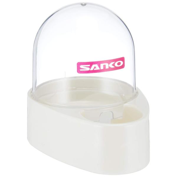 【商品名】　三晃商会 SANKO ドームサーバー 【商品説明】　・本体サイズ (幅X奥行X高さ) :10×16×17cm・本体重量:0.31kg 【サイズ】　高さ : 8.90 cm　横幅 : 15.60 cm　奥行 : 16.60 cm　...