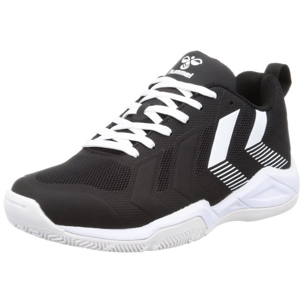 【商品名】　ヒュンメル ハンドボールシューズ インドアソルジャーNEO2 ブラック×ホワイト (9010) 24.0 cm 【商品説明】　・アッパー:合成繊維/人工皮革 ミッドソール:合成樹脂 アウトソール:ゴム 【サイズ】　高さ : 12...