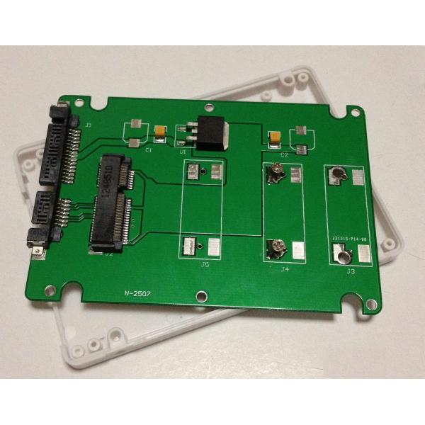 【商品名】　mSATA（Mini SATA）50mm→2.5インチSATA 7mm厚 SSD変換ケース KINGSPECJP 【商品説明】　・mSATA（Mini SATA）50mm→2.5インチSATA 7mm厚 SSD変換ケース 【サイ...