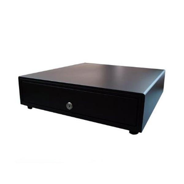 ビジコム 手動式キャッシュドロアー中型4B/6C 黒 BC-423HP-B : TJD