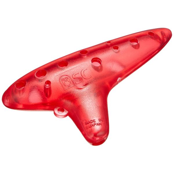 【商品名】　NIGHTオカリナ NIGHT ナイト オカリナ プラスチック製 ソプラノC調 Pla Ocarina SC レッド 【商品説明】　・サイズ:25 x 115 x 75 mm・ソプラノC調 / カラー:レッド・メーカー側の意匠変...