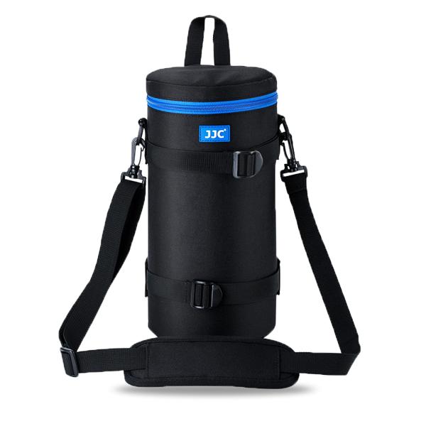 【商品説明】　・【収納便利】ネット袋付き、リモコンなどの小物を入れることもできます。周辺小物を整理できます。・【多機種のレンズに対応】8つのサイズがあり、さまざまなレンズの収納に適しています。・【持ち運び便利】D型のフックが付き、バッグやベ...