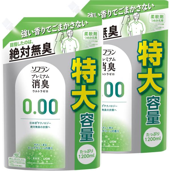 まとめ買い 大容量ソフラン プレミアム消臭 ウルトラゼロ ピュア