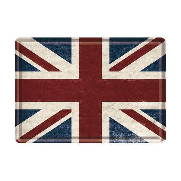 ユニオンジャック Union Jack/ポストカード はがき (ブリキ製)