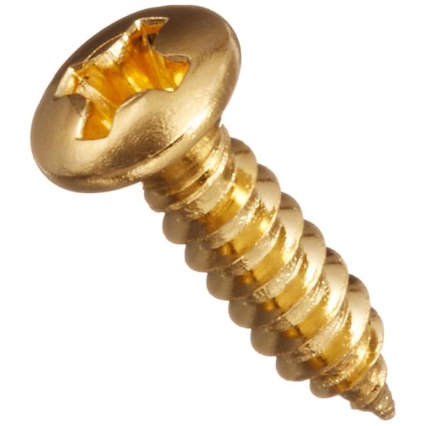 他サイト： SCUD ピックガードネジ、ミリサイズ、12P ゴールド TS-01GHの商品画像