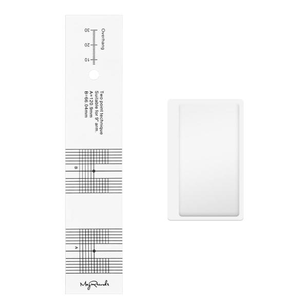 【商品説明】　・オーバーハングを調整するとき、付いて拡大鏡カードにより、校正距離より明確になります。・カートリッジアライメント分度器により、視認性が向上し、トラッキングエラーがなくなります。オーバーシュート歪みを回避して高品質のサウンドを維...