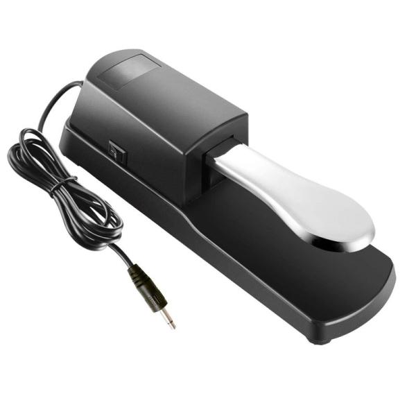 他サイト： ニコマク NikoMaku 電子ピアノ ダンパーペダル フットペダル サステインペダル アダプタ不要 3.5mm端子小型電子ピアノ汎用 SWの商品画像