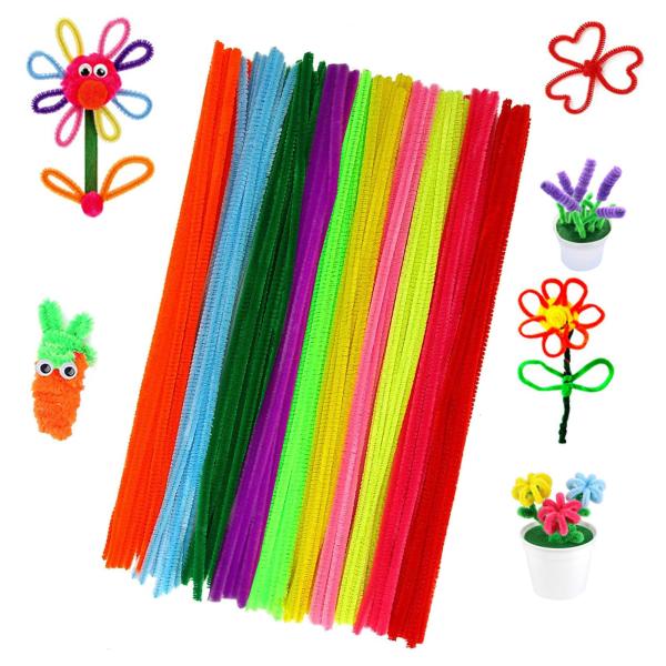 【商品説明】　・【DIYク手芸】子供たちの想像力や創造性を伸ばすだけでなく、子供たちが自分の芸術作品を作るのを助けることもできます。・【商品詳細】パッケージ内容：100本モール、サイズ：30×0.6cm、カラー：ランダムカラー、100本。・...