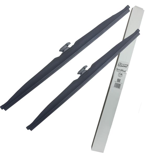 BMW・MINI用 F60 クロスオーバー 右ハンドル専用 の スノーワイパーセット（575mm/535mm） です。冬季・降雪時の使用を想定した AeroBlade-W（Winter）モデルで、低温環境でも安定した拭き取り性能を発揮します...