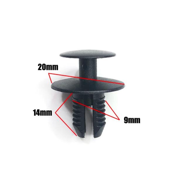 BMW MINI プラスチックリベット クリップ 8個セット 51471911992