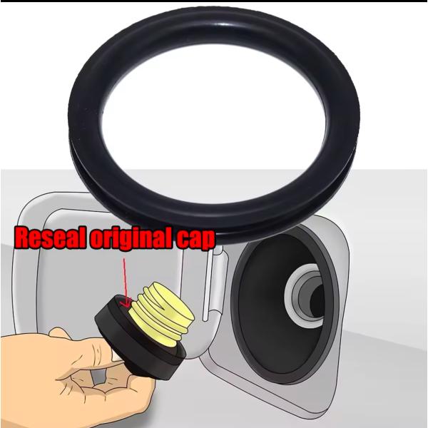 給油キャプのリペアパッキン社外製になります。パッキンの劣化はガソリン漏れ、エラー表示につながります純正キャップを補修して使い続けることを強くおすすめしますBMWF07 F10 F11 F12 F13 F20 F22 F30 F31 F32 ...