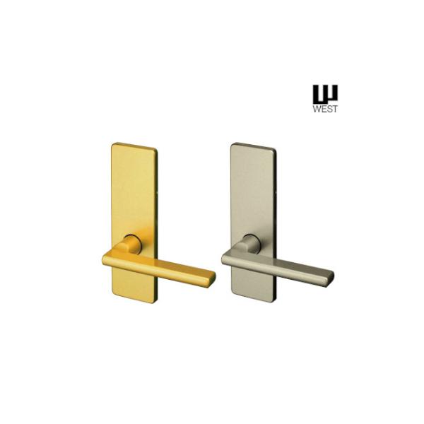 ■メーカーWEST/ウエスト■品番257U-N0001■商品名汎用レバーハンドル 空錠■仕上げ塗装ゴールド(AG)/ライトシルバー(LS)■標準対応ドア厚28-45mm■マテリアルアルミ■備考ロックケースおよびストライクは別売り■特長 レバ...