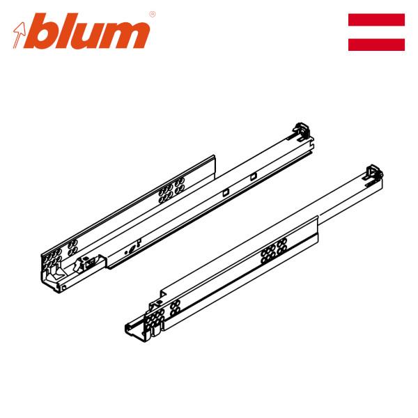 blum/ブルム 560H レール長さ:400mm TANDEM（タンデム) ブルモーション内臓 フルスライド アンダーマウント 左右１セット ※レールのみ※