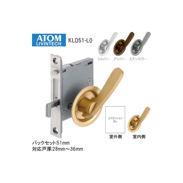 _|CgUP^P[X KLD51-L0  Жʃo[ ˌ28mm`36mm obNZbg51mm   ˏ o[^Cv ATOM AgrebN
