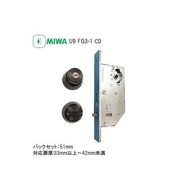 MIWA U9 FG3-1 CD FG3^ Éˊ U9V_[ T^[ ˏ  BS/51 33`42mm