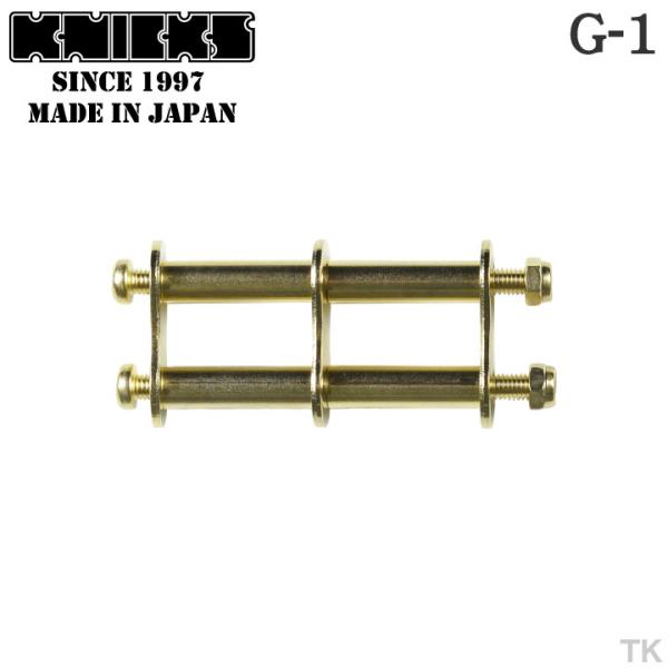 KNICKS ニックス ゴールドメッキノーマル金具一式 G-1 ネコポス 即納 nx-g-1