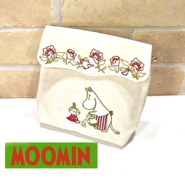 ムーミン グッズ MOOMIN　ムーミン　ママズ・ティーパーティー　化粧ポーチ 0121-42
