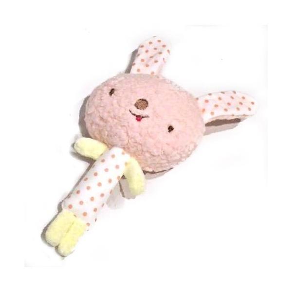 ananoベビーのマスコットです。一つ一つ丁寧に刺繍されたちょっぴりお茶目で愛らしい表情に、泣いている赤ちゃんもほほえみ出しそう。水玉模様のボディが細めにできているので、小さなお子様の手でも持ちやすくなっています。鈴が入っているのでチリンチ...