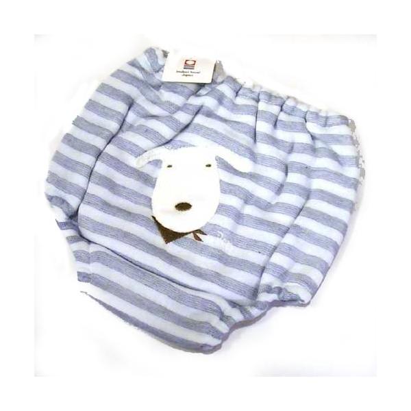 やわらかな肌触りと吸水性にも優れたこだわりの今治タオル生地のベビーパンツです。表はタオル地のＰｏｎちゃ柄、ウラはボーダーのガーゼ生地の組み合わせ。赤ちゃんの肌にやさしい今治タオル素材です。★きびしい基準をクリアした「今治タオル」ブランド認定...