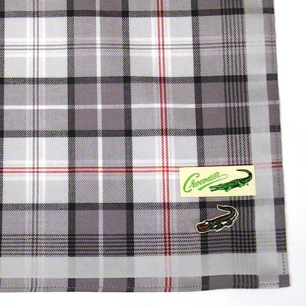 クロコダイル ブランド ハンカチ グレー 2216 02 メンズ 紳士 2216 02 おしゃれ雑貨 Tkコレクション 通販 Yahoo ショッピング