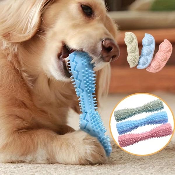 耐久性 犬用 噛むおもちゃ 歯ブラシ 歯磨き マッサージ ソフト ペット おもちゃ