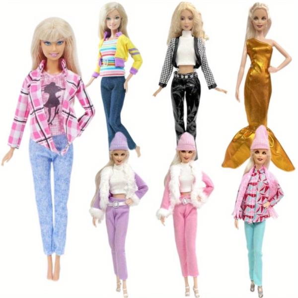 1個ドール服 1/6 BJD ドール用 ファッションスーツ カジュアルドレス クールシャツ パンツ (ドール本体は含まれません)
