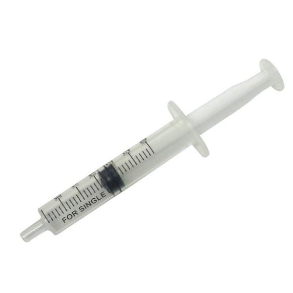 液体注入用のシリンジです気泡を入れないようにゆっくりと吸い上げてください液体の計量に適していますので、プラモデル製作　工作等の様々な用途にもご利用いただけます