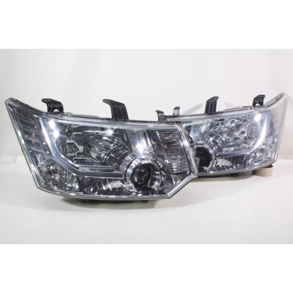 CV5W デリカ D:5 H20年式 4B12 CVT 2WD (CV系) 純正HID ヘッドライト