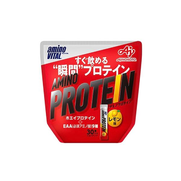 【商品説明】運動後がおすすめ。シェイカー不要ですぐ飲める。カラダでは作れない必須アミノ酸＋ホエイプロテイン。必須アミノ酸とホエイプロテインを配合したプロテイン、レモン味の30本パックです。1回分が少量のスティック1本なので、便利に持ち運べて...