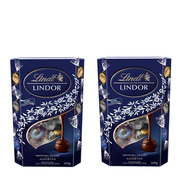 LINDOR リンツ チョコレートリンドール ダークアソート 大容量600