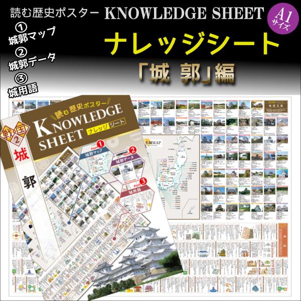 読む歴史 ナレッジシート 城郭編 ポスター