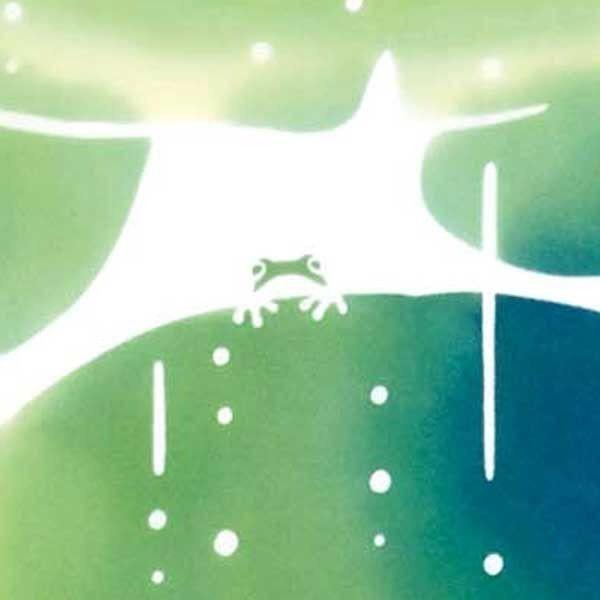 kenema 注染手ぬぐい 甘雨の蛙 かんうのかえる 生き物 手拭い 梅雨 和柄 コットン 日本製 ギフト 内祝 粗品 贈り物 母の日 プレゼント