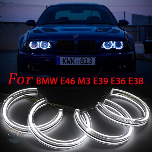 並行輸入品 e46 e39 m3 131mmx4 BMW ヘッドライト カスタムパーツ アクセサリー e38 e36 キセノン チューニング クリスタル led