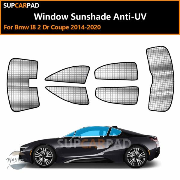 並行輸入品 i8 BMW カバー カスタムパーツ アクセサリー ドアクーペ カスタム カー ウィンドウ サンシェード 紫外線防止 サン バイザー