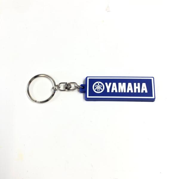 YAMAHA（ヤマハ） 〇ヤマハ ラバーキーホルダー ロゴ ブルー : T.L.W.